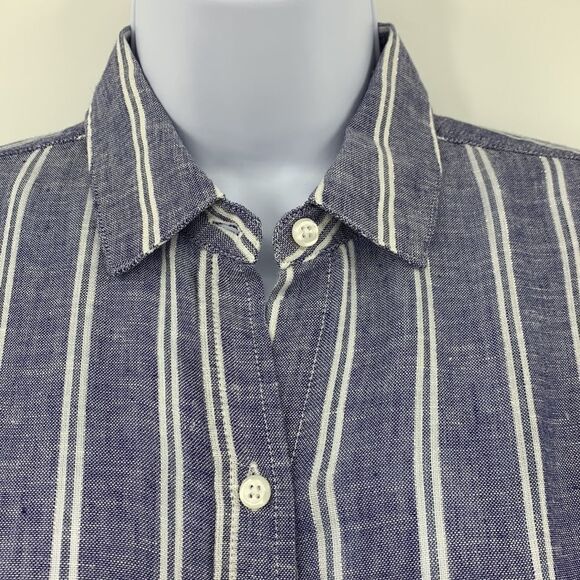 Rails‎ Sydney Artic Stripe Button Up Top Sz XS - Picture 5 of 12